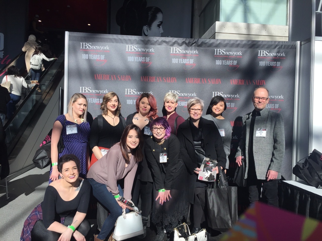 Element Hair at International Beauty Show in New York City