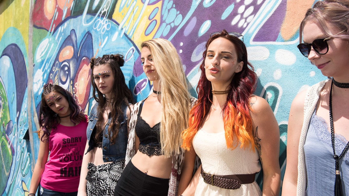 coachella inspired photoshoot