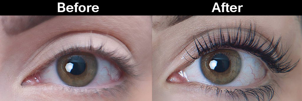 Best eyelash extensions Waterloo salon Element Hair