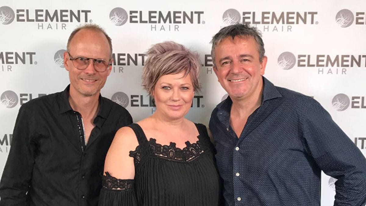 Nick Arrojo at Element Hair Waterloo